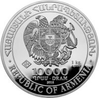 Armenien Arche Noah div. 1000 Gramm Silber