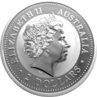 Australien Kookaburra 2002 2 oz Silber