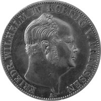 Brandenburg-Preußen 1 Taler (Ausbeutetaler) 1856 A...