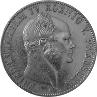 Brandenburg-Preußen 1 Taler 1854 A - König...