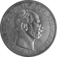 Brandenburg-Preußen 1 Vereinstaler 1861 A -...