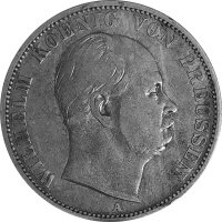 Brandenburg-Preußen 1 Vereinstaler 1866 A -...