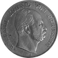Brandenburg-Preußen 1 Vereinstaler 1866 A -...