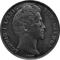 Bayern 2 Taler "Geschichtstaler - Regierungsbezirke" 1838 - König Ludwig I. 1825-1848, KM#795 - Silber vz