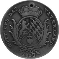 Bayern 1 Konventionstaler 1803 - Kurfürst Maximilian IV. Joseph 1799-1806, KM#664