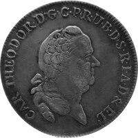 Bayern 1 Konventionstaler 1779 - Kurfürst Karl II....