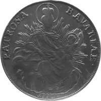 Bayern 1 Konventionstaler 1770 A - Kurfürst Maximilian III. Joseph 1745-1777, KM#519.2