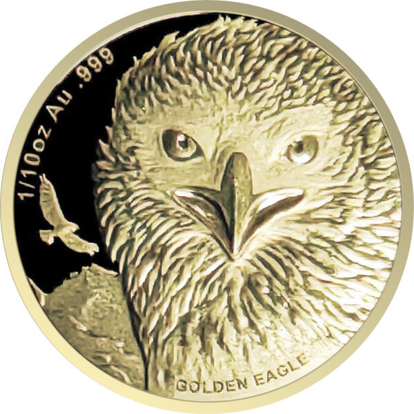 Samoa Golden Eagle 2. Ausgabe 2024 1/10 oz Gold | Prooflike