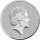 UK The Queen´s Beasts 6. Ausgabe 2019 Falcon 2 oz Silber | incl. Kapsel