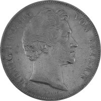 Bayern 2 Taler "Geschichtstaler - Vermählung des Kronprinzen" 1842 - König Ludwig I. 1825-1848, KM#812