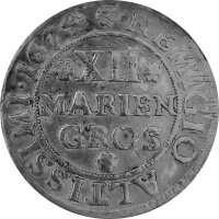 Braunschweig-Wolfenbüttel 12 Mariengroschen 1674 -...