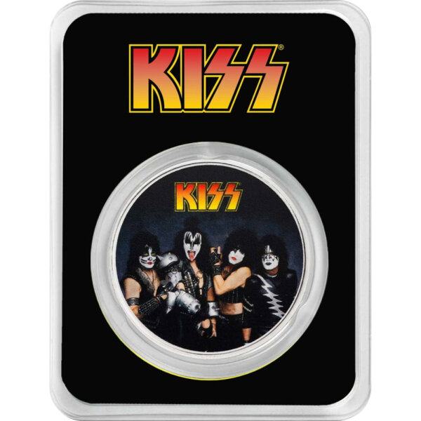 Niue 50 Jahre KISS 2023 1 oz Silber I Coloriert
