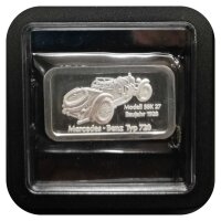 1/2 Unze Silberbarren Mercedes-Benz incl. Etui