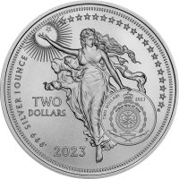Niue Icons of Inspiration 2023 Thomas Edison 1 oz Silber