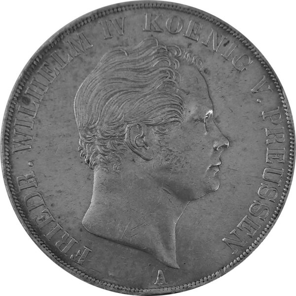 Brandenburg-Preußen 2 Taler 1846 A - König Friedrich Wilhelm IV. 1840-1861, KM#440.2