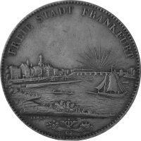 Frankfurt 2 Taler 1840, KM#326 - Silber ss-vz