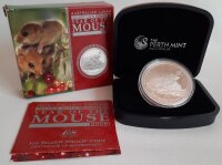 Australien Lunar II 2008 Jahr der Maus 1 oz Silber PP