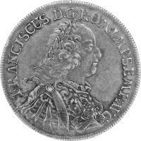 Regensburg Reichsstadt 1 Konventionstaler 1756 - Titel Kaiser Franz I., KM#372