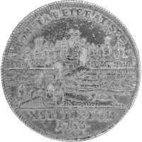 Regensburg Reichsstadt 1 Konventionstaler 1756 - Titel...