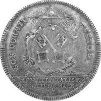 Regensburg Reichsstadt 1/2 Konventionstaler 1774 - Titel...