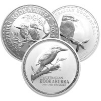 Australien Kookaburra div. 2 oz Silber
