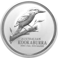 Australien Kookaburra div. 2 oz Silber