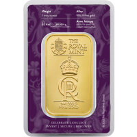 31,1 Gramm Goldbarren UK Royal Coronation Celebration