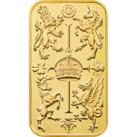 31,1 Gramm Goldbarren UK Royal Coronation Celebration