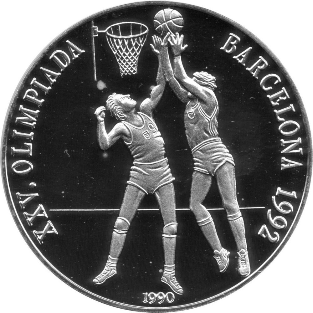 Kuba 10 Pesos 1990 XXV. Olympische Sommerspiele 1992 in Barcelona