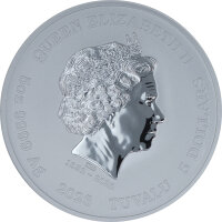 Tuvalu Olympische Götter 8. Ausgabe Artemis 2023 5 oz Silber
