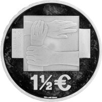 Portugal 1,5 Euro 2008 - Internationale medizinische Hilfe AMI - Silber PP