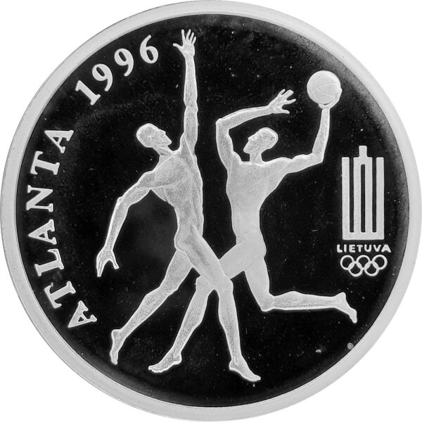 Litauen 50 Litas 1996 XXVI. Olympische Sommerspiele 1996 in Atlanta