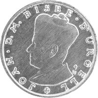 Andorra 10 Diners 1984 - Bischof Alanís - Silber