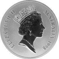 Australien Känguru RAM 1998 1 oz Silber