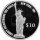 Liberia 10 Dollars 2000 - Freiheitsstatue - Silber PP