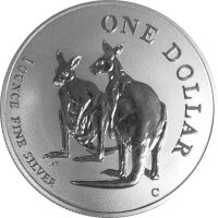 Australien Känguru RAM 1999 1 oz Silber