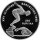 Malediven 250 Rufiyaa1990 - XXV. Olympische Sommerspiele 1992 in Barcelona "Schwimmen" - Silber PP