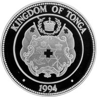 Tonga 1 Paanga 1994 - XXVI. Olympische Sommerspiele 1996 in Atlanta "Speerwerfen" - Silber PP