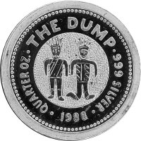 Australien 1 Dollar + 25 Cent 1988 "The Holey Dollar & the Dump" - Silber PP