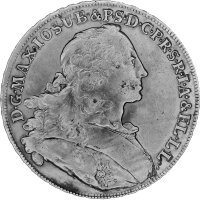 Bayern 1 Konventionstaler 1755 - Kurfürst Maximilian...