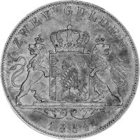 Bayern 2 Gulden 1854 - König Maximilian II. Joseph 1848-1864, KM#828