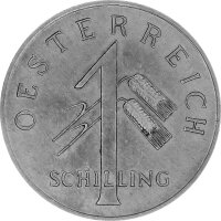 Österreich 1 Schilling 1934 - KuNi