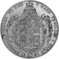 Brandenburg-Preußen 2 Taler 1854 A - König Friedrich Wilhelm IV. 1840-1861, KM#467