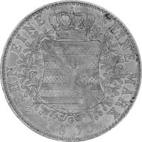 Sachsen 1 Konventionstaler 1833 G - König Anton 1827-1836, KM#1120