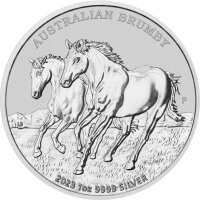 Australien Brumby 4. Ausgabe 2023 1 oz Silber | Wildpferd