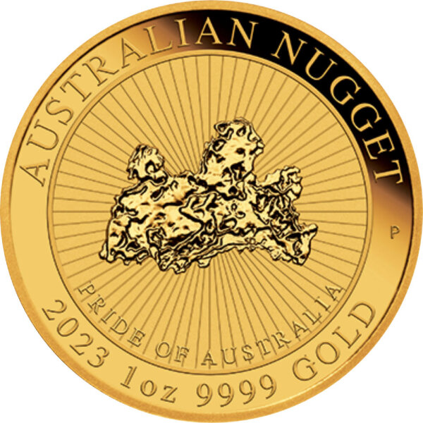Australien Nugget 5. Ausgabe Pride of Australia 2023 1 oz Gold