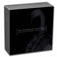 Australien Schwan 2023 1 oz Silber | Polierte Platte