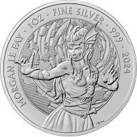 UK Myths and Legends 6. Ausgabe Morgan Le Fay 2024 1 oz...