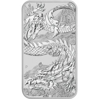 Australien Rectangular Dragon 2023 1 oz Silber I incl....