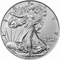 USA American Eagle 2023 1 oz Silber | incl. Münzkapsel